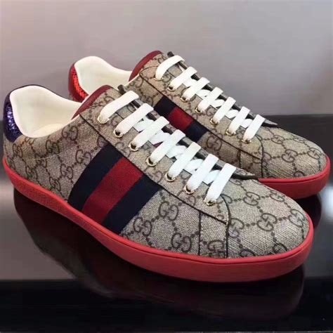 ace gucci shoes|gucci ace sneakers men's.